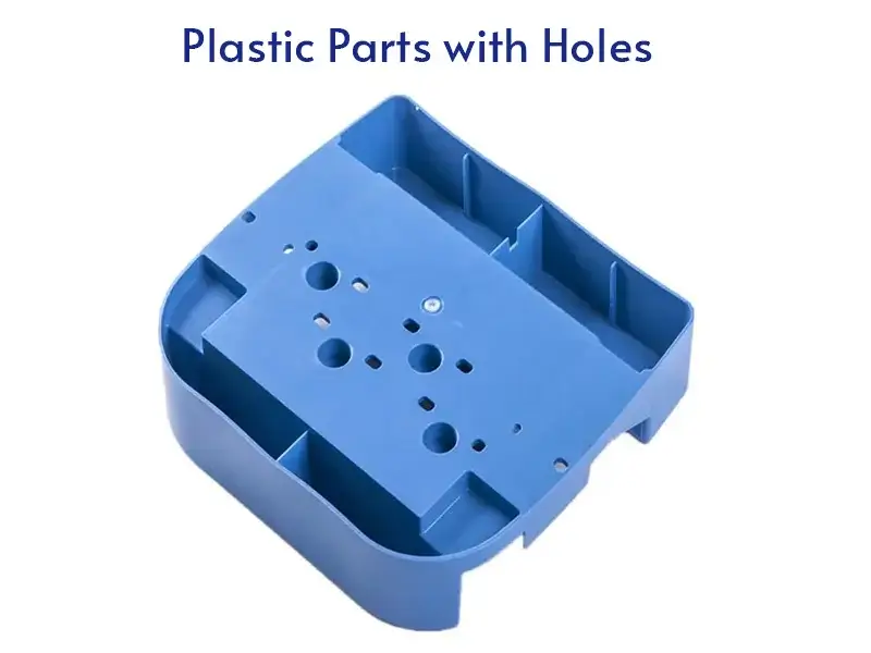 Hole in Plastic Injection Molding Part