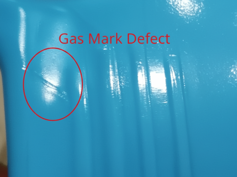 Gas Mark Injection Molding