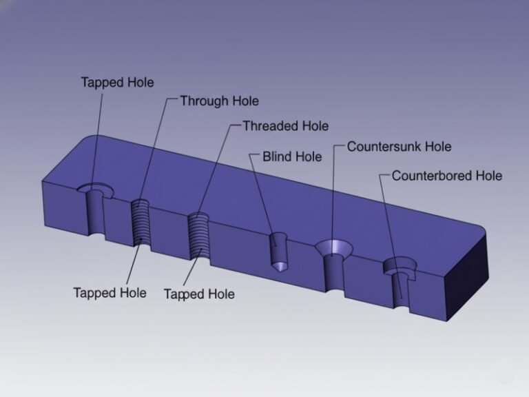 Tapped Hole VS Thread Hole