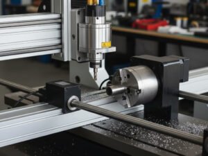 3-Axis vs 4-Axis vs 5-Axis CNC Machining: Key Differences 3 4-axis Machining