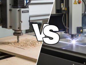PTFE Injection Molding 9 CNC Router vs Laser Cutter