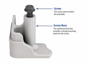 Screw Boss Design: Selection & Sizing Guide | Jiangzhi 1 Screw Boss