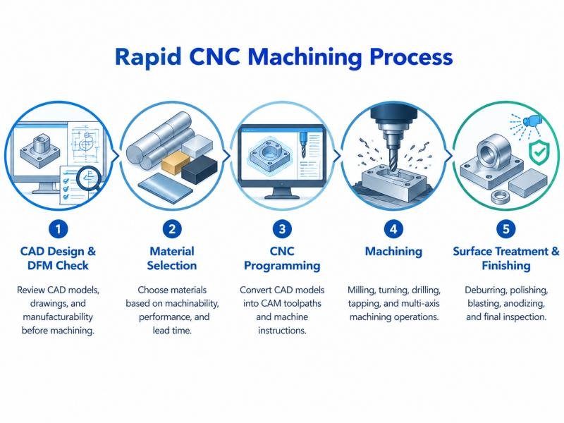 Rapid CNC Machining Process