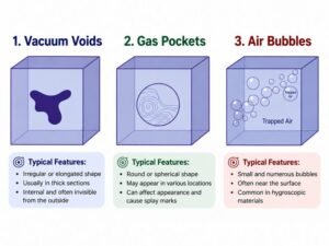 Types of Injection Molding Void