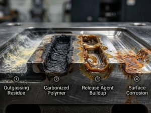 How to Clean Injection Molds: Methods & Tips 3 Types of Residues Accumulating on Injection Molds